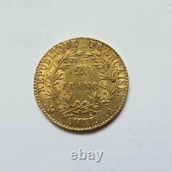 Very Rare And Superb 20-franc Gold Coin An XI A Napoleon