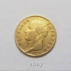 Very Rare And Very Beautiful 20-franc Gold Coin 1806 W Napoleon I