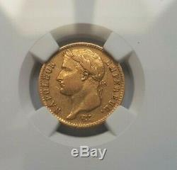 Very Rare And Very Beautiful Piece Of 20 Francs Or 1809 L Napoleon I Xf45 Ngc