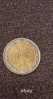 Very Rare Coin 2 Euros Year 2020 Tree Of Freedom Perfect Condition