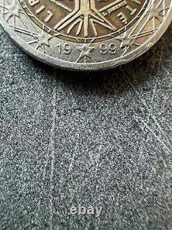 Very Rare Coin 2 Euros Year 99 Old French Republic First Edition
