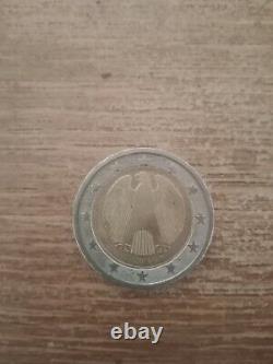 Very Rare Coin From 2 Euro 2002 Federal Eagle A Origin Germany