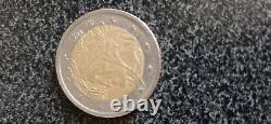 Very Rare Coin Of 2 Euros Italian From 2002 With Julius Caesar