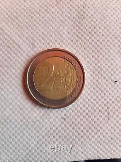 Very Rare Coin Of 2 Euros Italy 2002 Dante Alighieri R. Good Condition