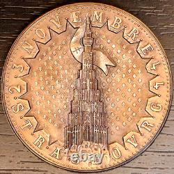 Very Rare Commemoration of the Koufra Oath Box Set 8 Medals 1941