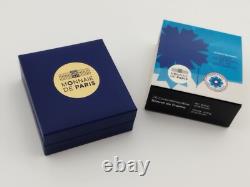 Very Rare Commemorative Coin 2 Bleuet de France, Beautiful Strike, 2018