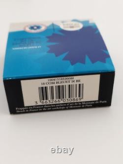 Very Rare Commemorative Coin 2 Bleuet de France, Beautiful Strike, 2018