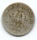 Very Rare Currency 50 Cents Napoleon Iii Silver Emperor 1869 Bb @ Rare