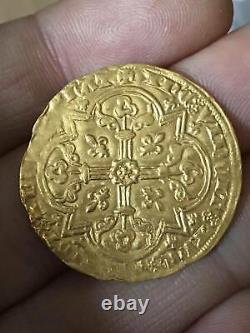 Very Rare Gold Ecu Golden Sheep Jean II The Good Issue Of 17/01/1355