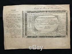 Very Rare Good Circulation Of The Agricultural Mortgage Fund 1815