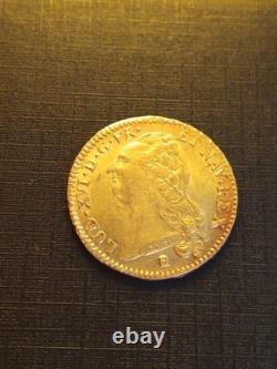Very Rare LOUIS XVI GOLD DOUBLE LOUIS 1786 K (Bordeaux) / 15.3 g / Excellent Condition