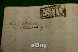 Very Rare Letter From Bank Epoque Joseph Bonaparte King Of Naples 1806