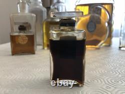 Very Rare Magnificent Flacon Perfume Art Deco New Cyprus Sauze Islands Paris