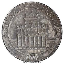Very Rare Medal 1893 Jubilee Episcopal Chiesa DI S. Gioachimo Roma Etain