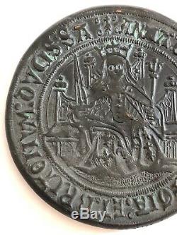 Very Rare Old Great Medal Anne Of Britain Copper Numbered 164/500