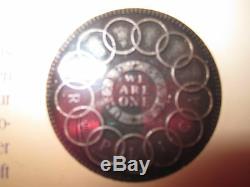 Very Rare Piece Fugio Hundred Case In America's First Coin Luck Good Luck