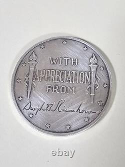 Very Rare Recognition Medal Dwight D Eisenhower 38 mm