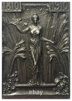 Very Rare Silver Medal First Centenary of CHILE 1810-1910 René LALIQUE