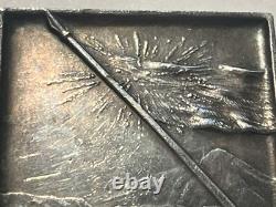 Very Rare Silver Medal First Centenary of CHILE 1810-1910 René LALIQUE