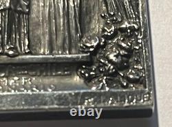 Very Rare Silver Medal First Centenary of CHILE 1810-1910 René LALIQUE