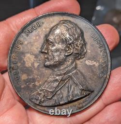 Very Rare Silver Medal of Fulbert, Archbishop of Besançon, Anna Maire 1901