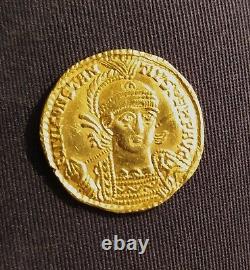 Very Rare Solidus Constance II Arles Gold / Scarce Solidus Constantius II Arelate