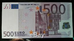 Very Rare Ticket New 500 Euros 2002 Duisenberg P (netherlands) F001f2