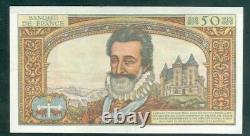 Very Rare Ticket Of 50nf Henry IV From 2 7 59 Spl