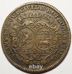 Very Rare Token of Nicolas-Etienne Roujault, Intendant of Normandy, ND (1714)