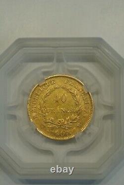 Very Rare Ttb Odds 1700 Euro 40 Francs Or Napoleon 1807 W Petit Tirage