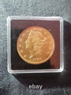 Very Rare and Superb USA Coin 20 Dollars Liberty, 1889 CC Carson City