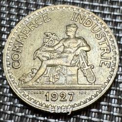 Very Very Beautiful 2 Francs Piece 1927 Commerce (1317) The Rarest