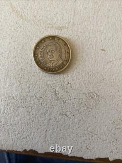 Very rare 1 Euro coin, King of Spain, Juan Carlos from 2001