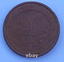 Very rare 1 cent euro coin F 2002 German