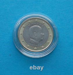 Very rare 1 euro coin Monaco 2007 without variations only 2991 copies