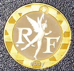 Very rare 10 francs 1993 Bastille Genius top quality BE FDC shipping LR2