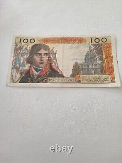 Very rare 100 NF Francs Bonaparte note