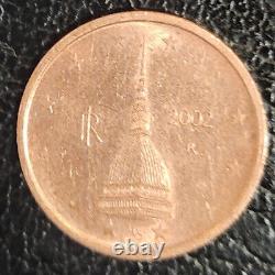 Very rare 2 euro cent coin Italy