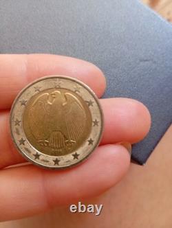 Very rare 2 euro coin Germany Munich letter D from 2016, misstruck