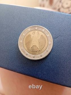 Very rare 2 euro coin Germany Munich letter D from 2016, misstruck