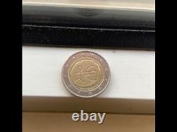 Very rare 2 euro coin, in mint condition.