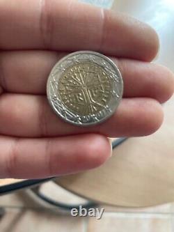 'Very rare 2 euro coin is in good condition'