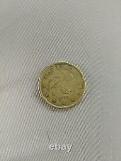 Very rare 20 cent coin Spain 1999