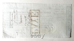 Very rare Rescript of the Dyle department 1813 of 45,000 francs