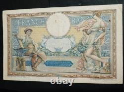 Very rare Series M. 10. 100 frs Olivier Merson B. 7.1. 1908. B. Rare. No. 000236896
