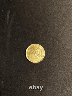 Very rare Spanish 50 cent coin 1999