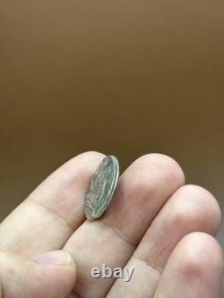 Very rare ancient Greek coin coated in silver with image