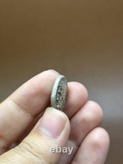 Very rare ancient Greek silver coin with image of a king