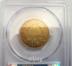 Very rare and very beautiful 40 francs coin 1809 M Napoleon I PCGS XF 45