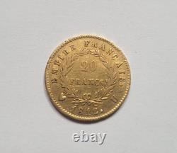 Very rare and very beautiful piece of 20 francs gold 1812 Turin Napoleon I